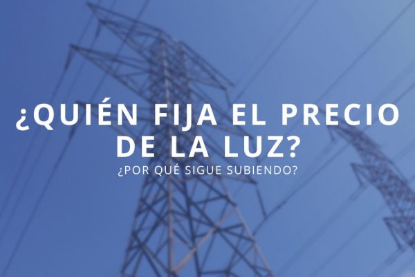Quien fija los precios de la luz en España